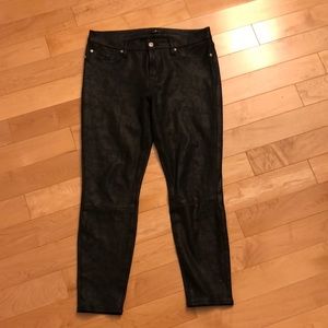 Coated skinny 7 For All Mankind jeans